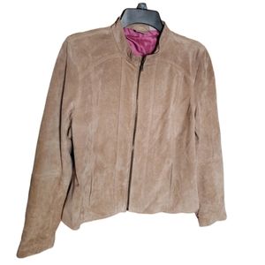 Ruff Hewn Tan Leather Jacket